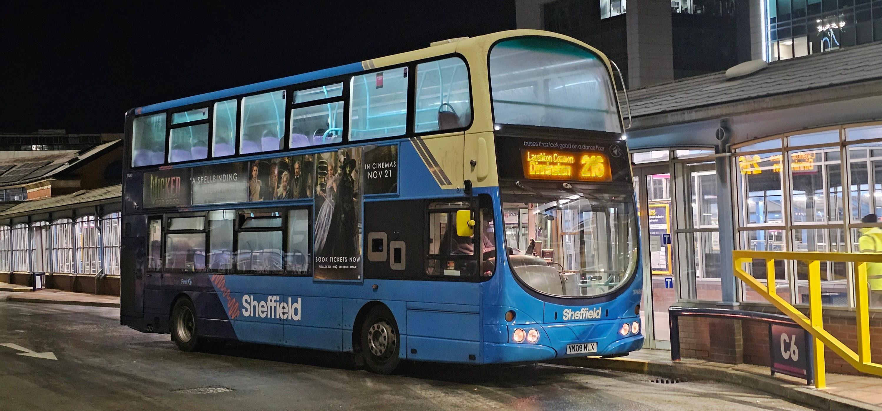 Friends of Buses and Coaches | First South Yorkshire 37480 YN08 NLX ...