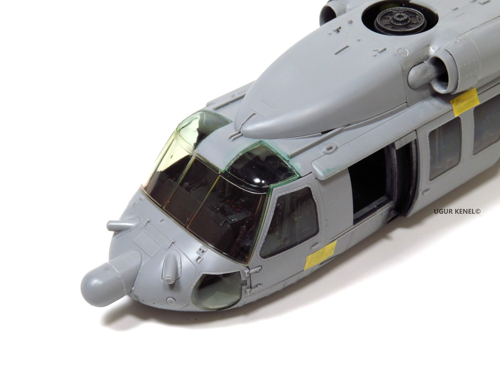 Tips for painting the ICM Black Hawk MH-60L model?