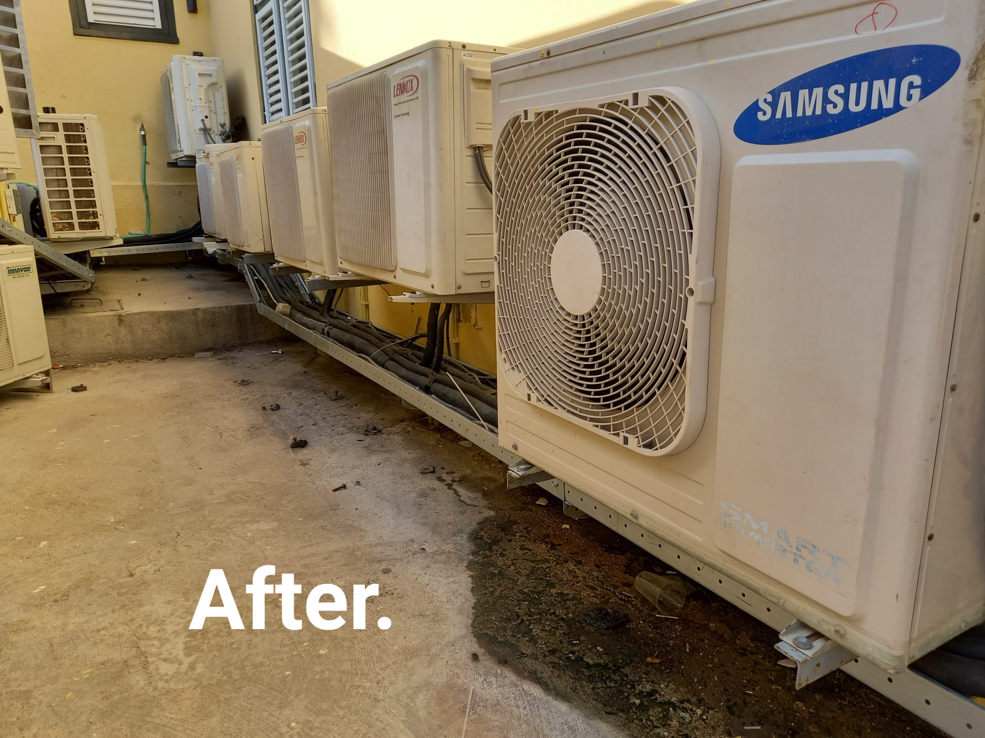 Before and after! Condenser units... - Quality Cooling B.V. | Facebook