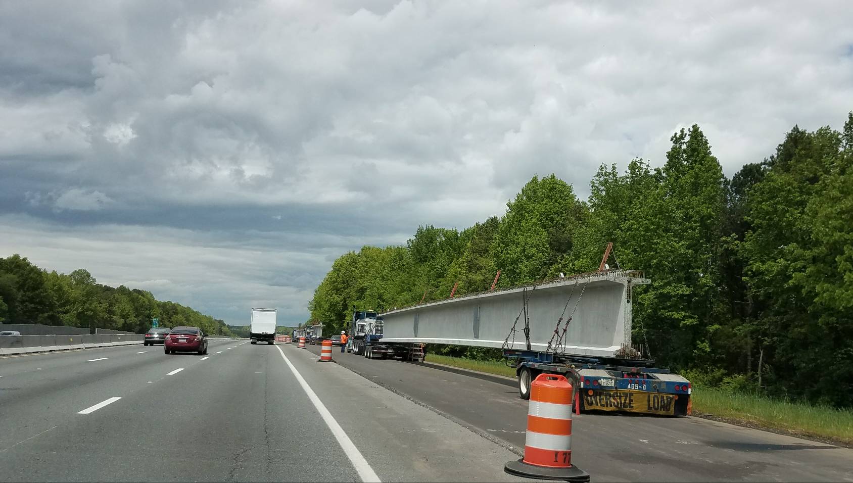 I-77 Express - Here's a closer look at the massive beams... | Facebook
