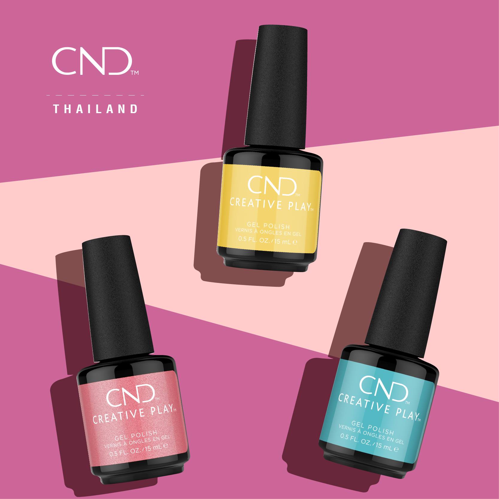 CND Thailand - CND Creative Play Gel มีมากกว่า 50 เฉดสี... | Facebook