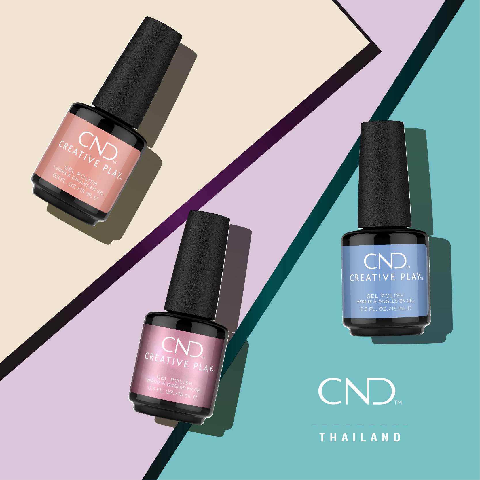 CND Thailand - CND Creative Play Gel มีมากกว่า 50 เฉดสี... | Facebook