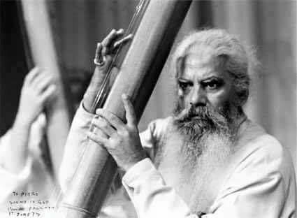 Indian vocalist Pandit Pran Nath. His stuff is really meditative