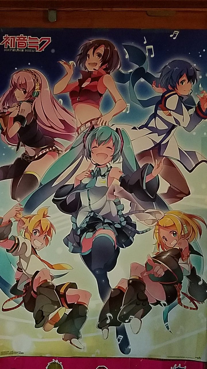 I've had this Vocaloid poster for a long time