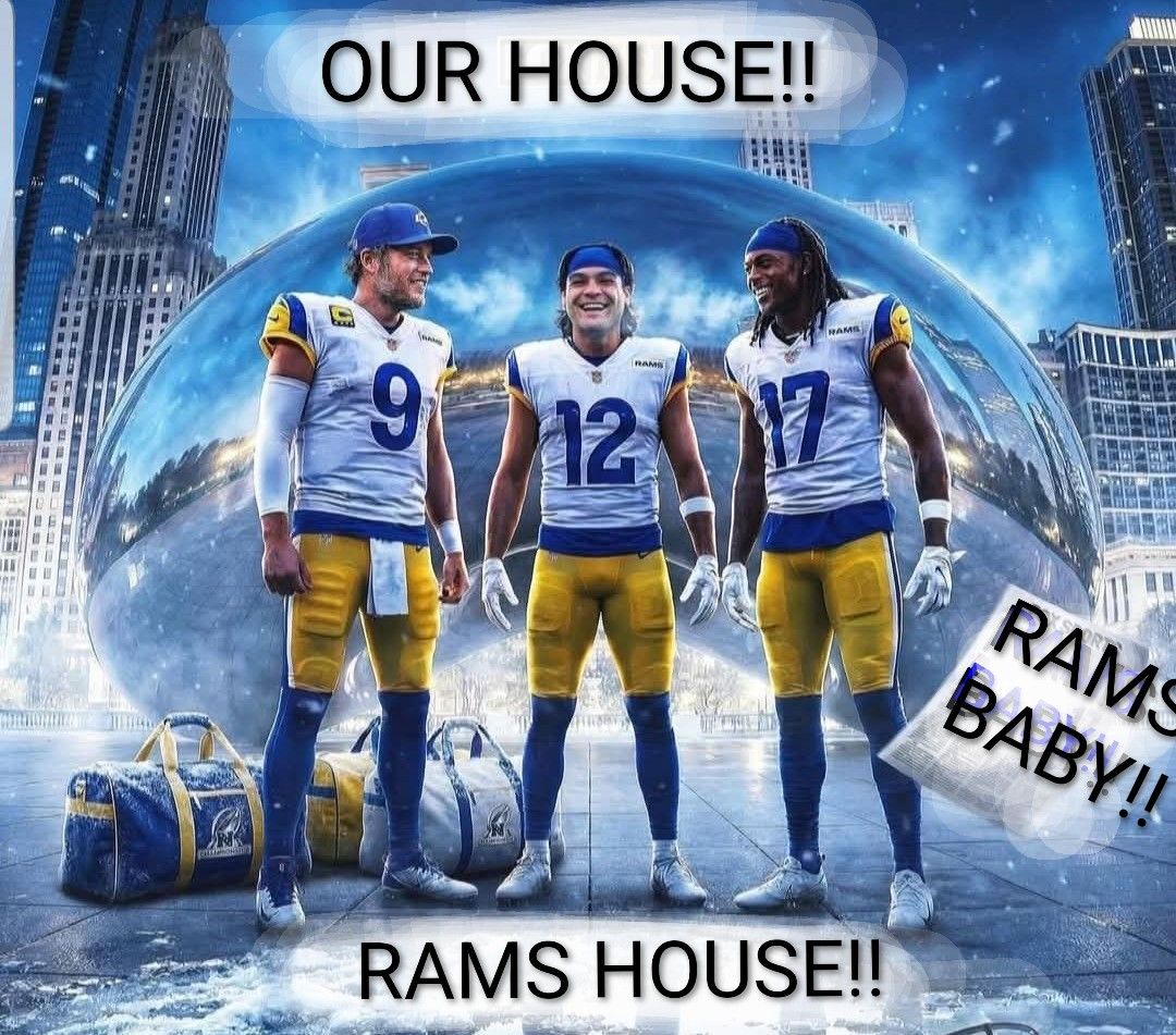 Los Angeles Rams Fans | RAMS READY!! THAT'S RIGHT!! RAMS BABY!! 💙💛💙💛💙💛 ...