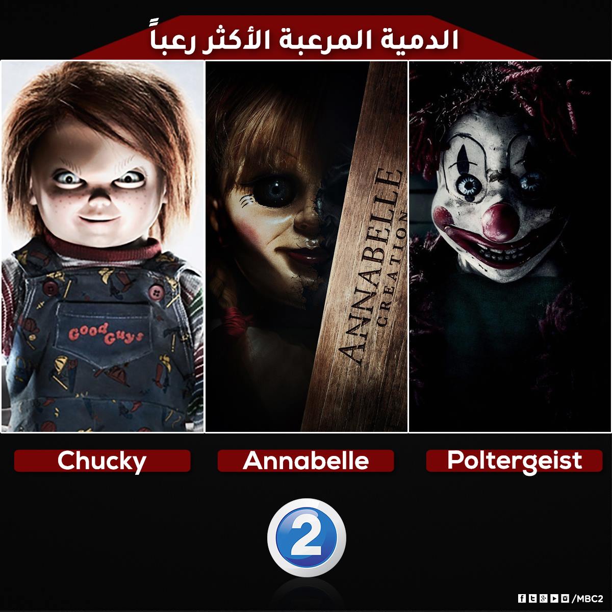 MBC2 - الدمية المرعبة تعود مرة أخرى.. فمن أكثرهم رعباً ؟ لاتفوتوا ...