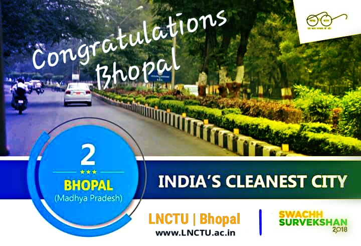 LNCT University - Congratulations Bhopal #Bhopal has been...