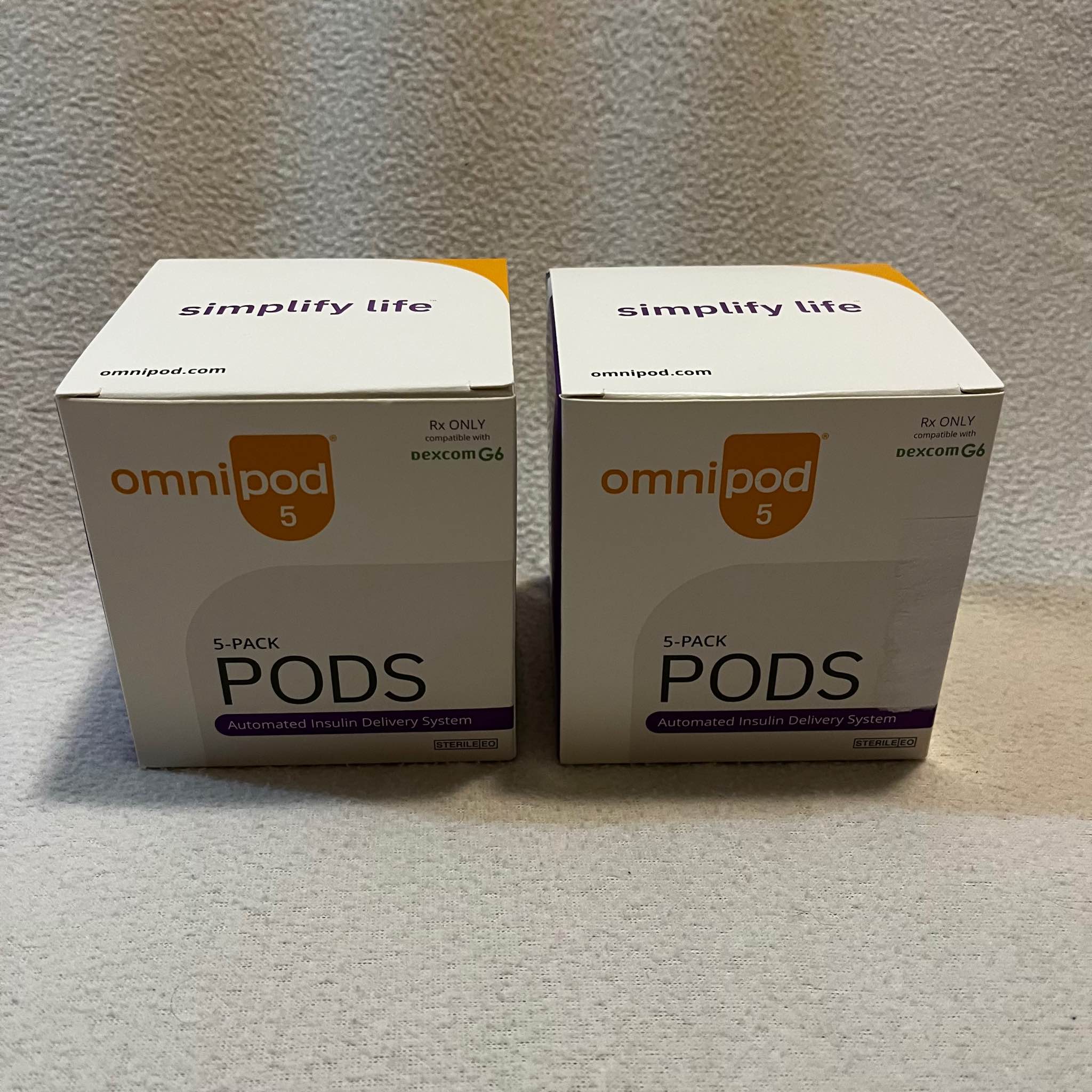 Dexcom G6 Omnipod 5 pack POD (2 boxes, as shown) - Headsets | Facebook ...