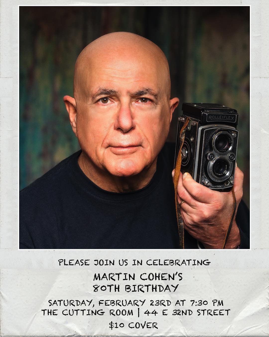Congahead - This year I’ve decided to have my 80th Birthday open to the ...
