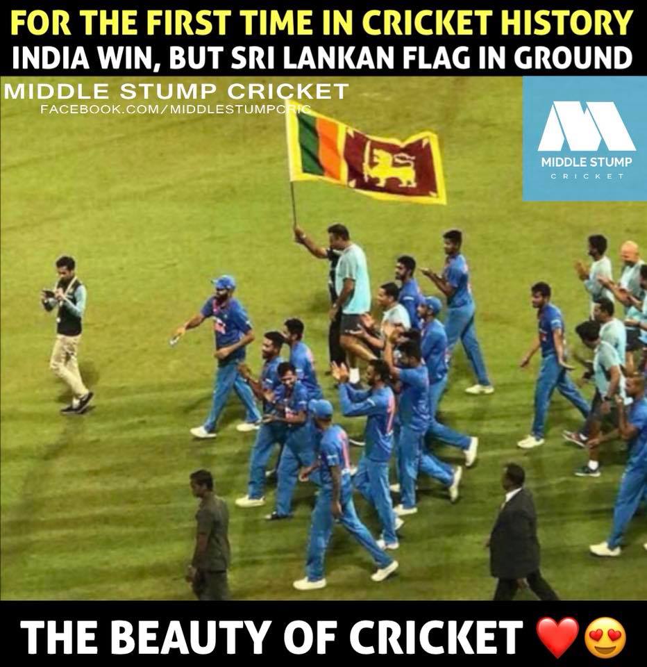 Middle Stump Cricket - What an incredible evening! Sri Lankans on the ...