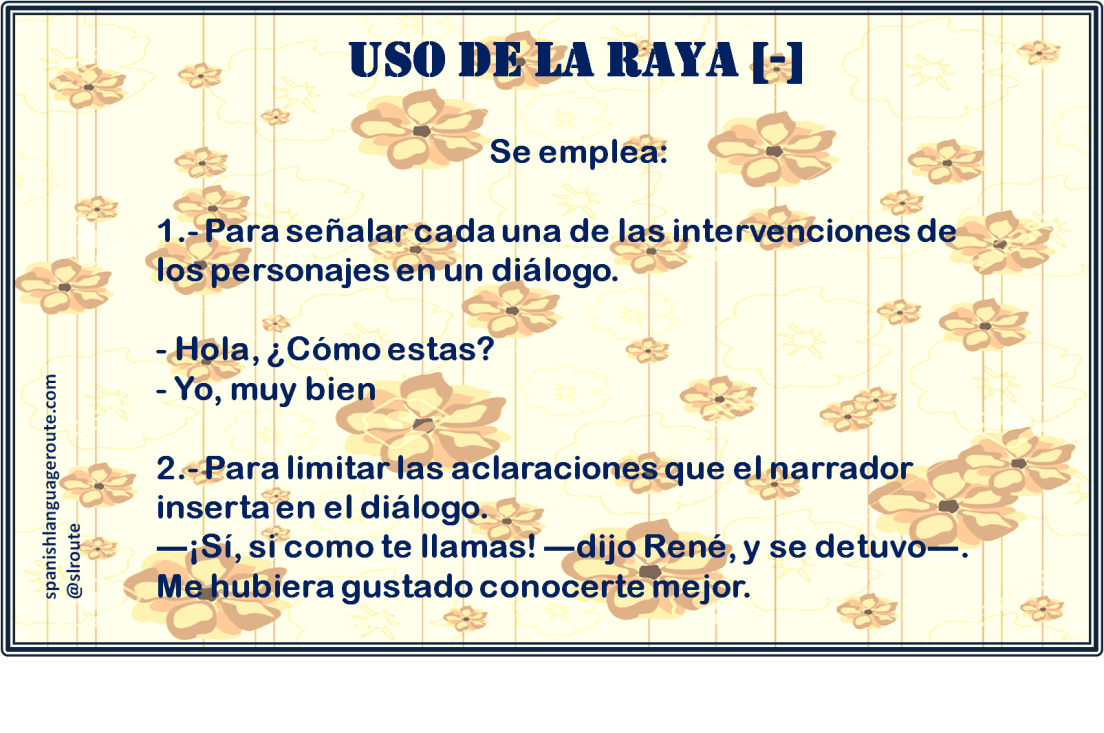 USO... - طريق اللغة الاسبانية RUTAS de la Lengua Española | Facebook