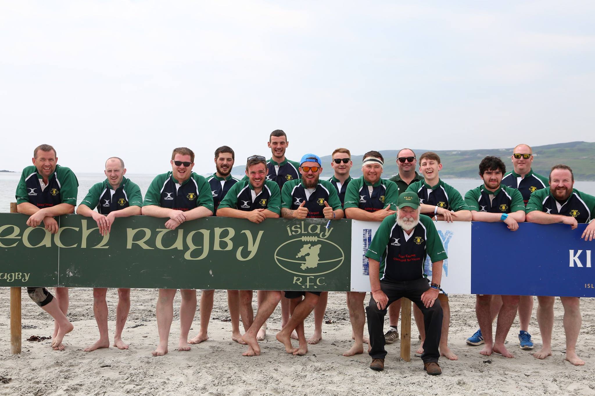 Islay beach rugby