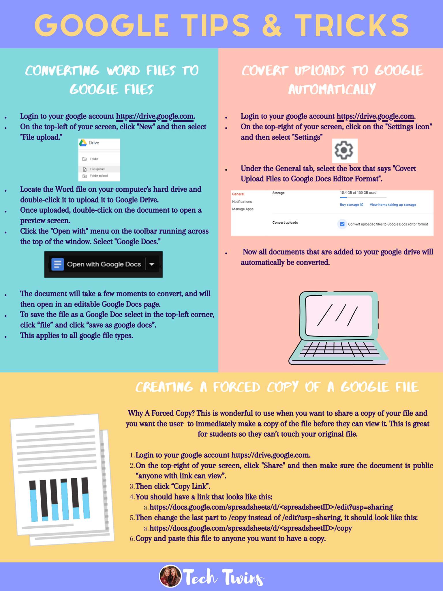 Tech Twins - Check out our google tips and tricks...