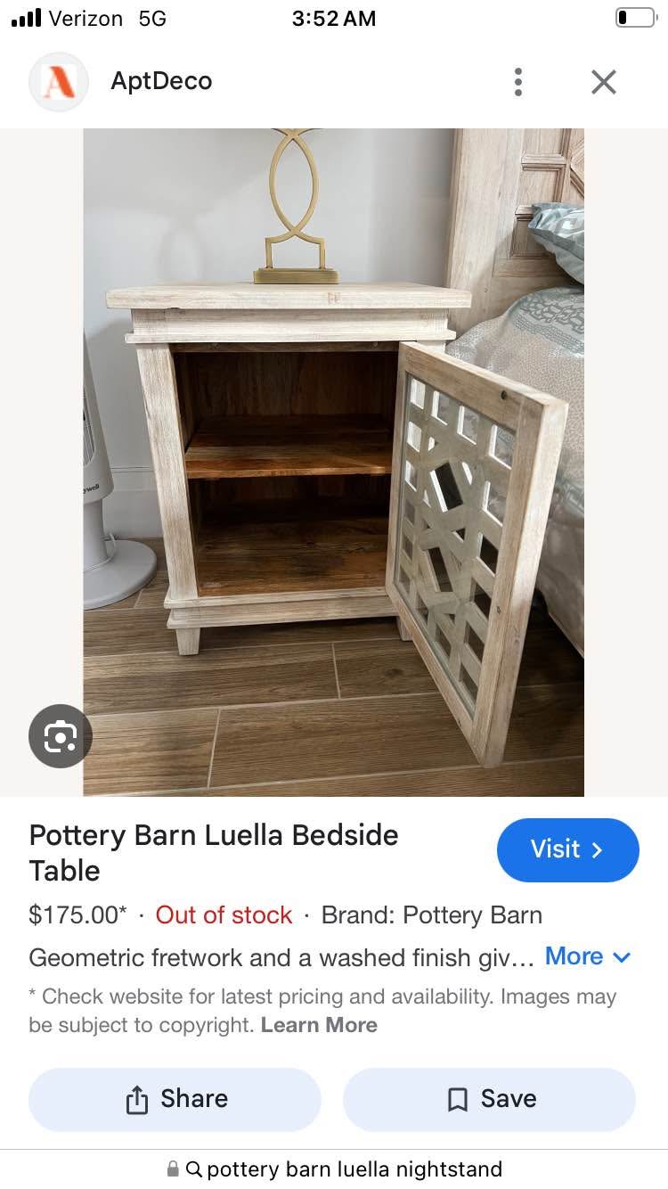Pottery Barn Luella Bedroom set- Queen - Bedroom Furniture Sets ...