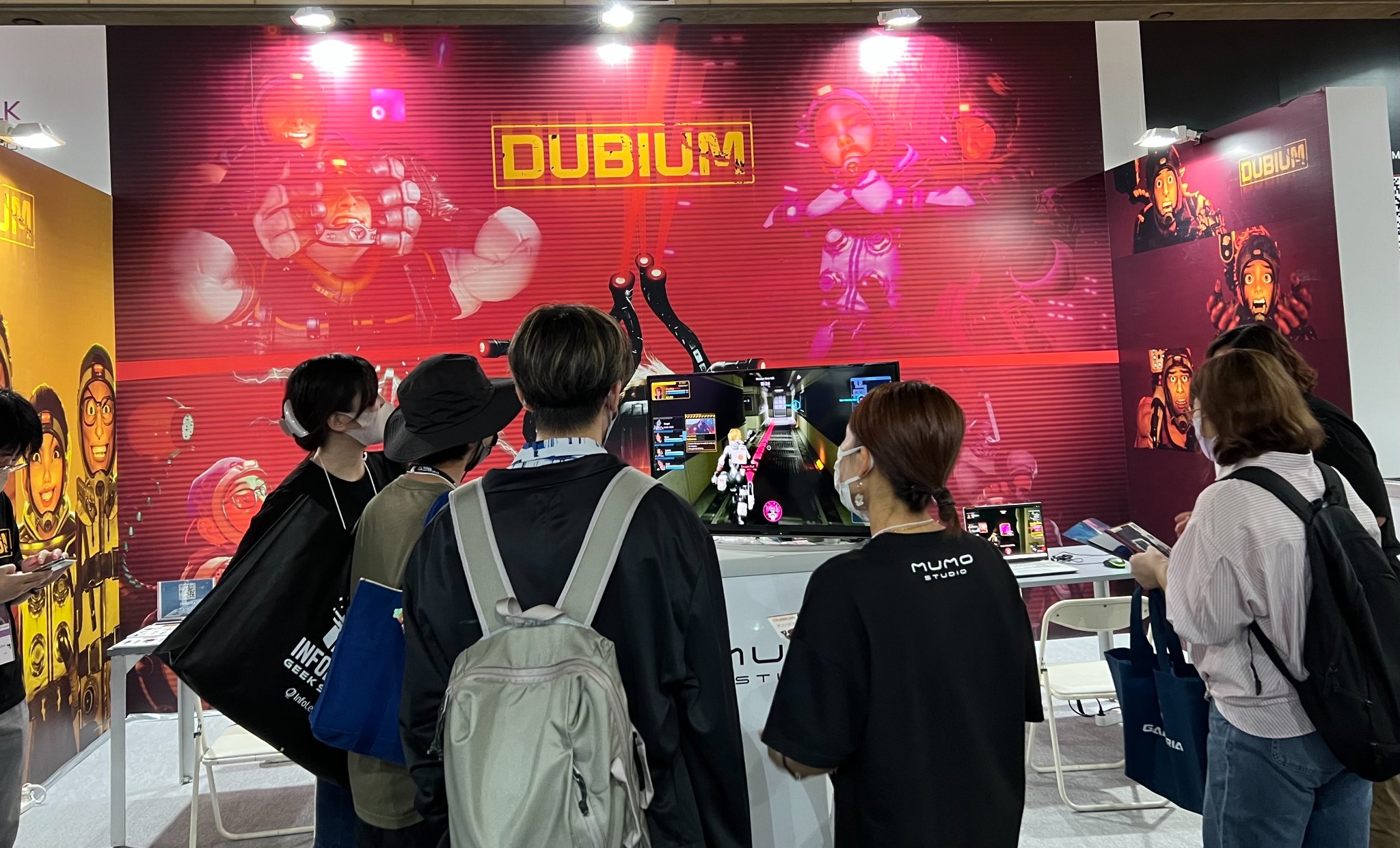 DUBIUM - 🕹️DUBIUM at Tokyo Game Show Come and Visit us!... | Facebook