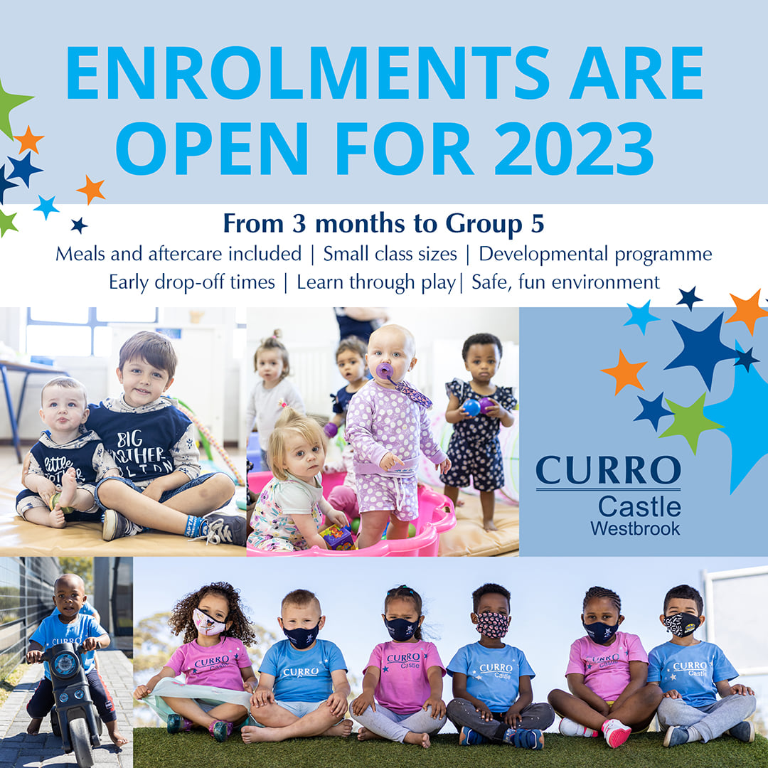 Enrolments are OPEN for 2023!... - Curro Westbrook Preschool | Facebook