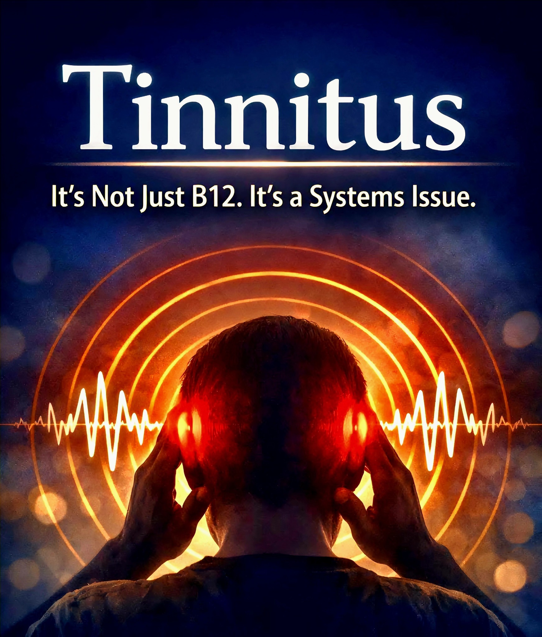 B12 deficiency causes tinnitus and dizziness