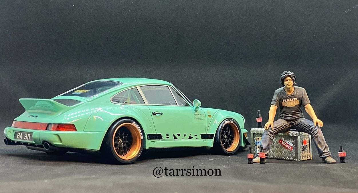 Porsche 964 RWB Jon Sibal by Tarmac Works