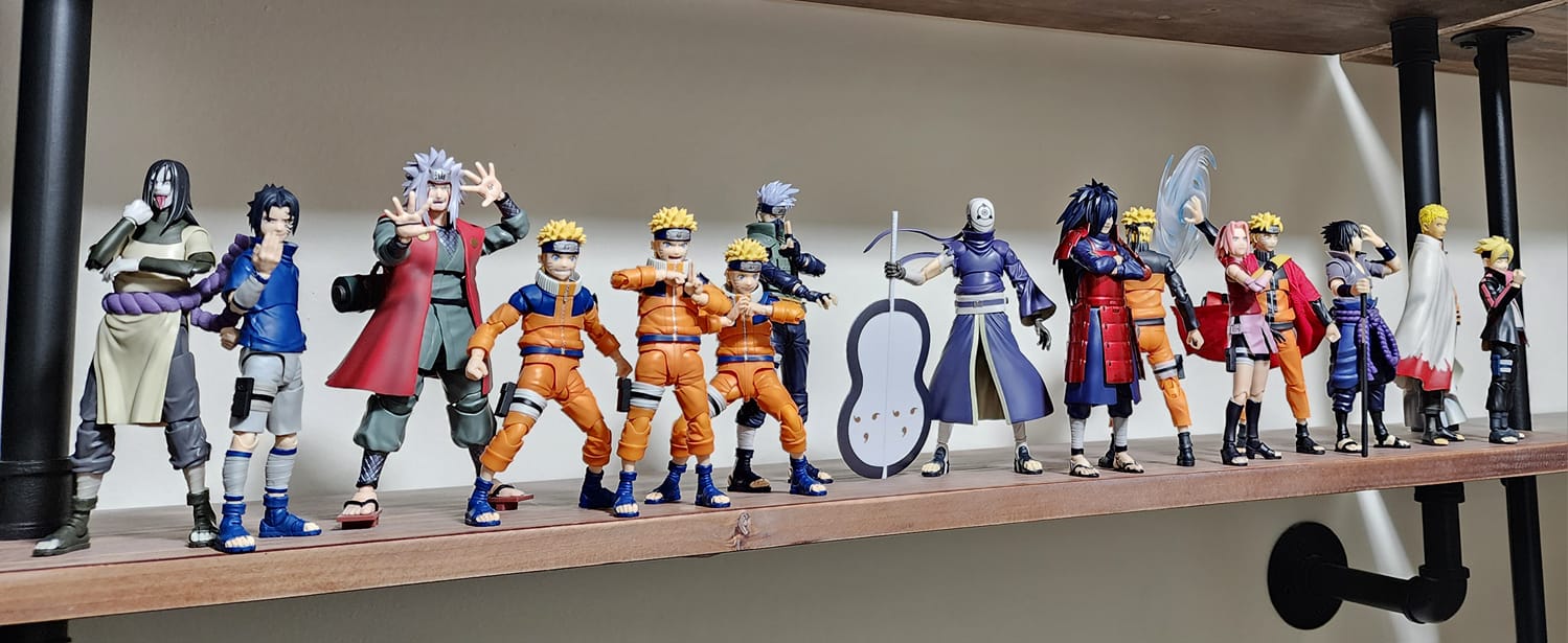 The S.H.Figuarts Naruto line is now available on Premium Bandai 