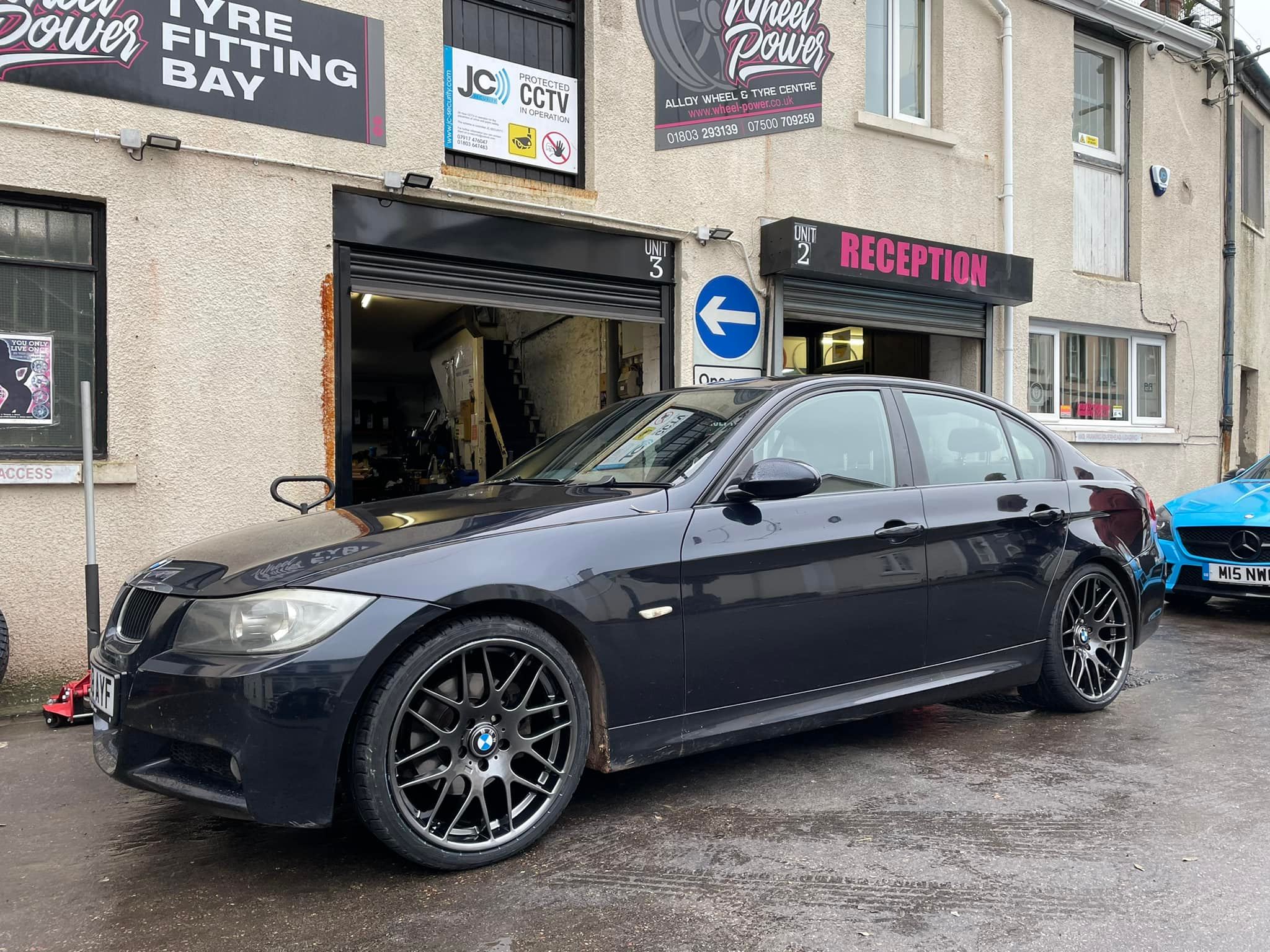 Wheel Power UK - BMW 3 Series Saloon fitted with a set of...