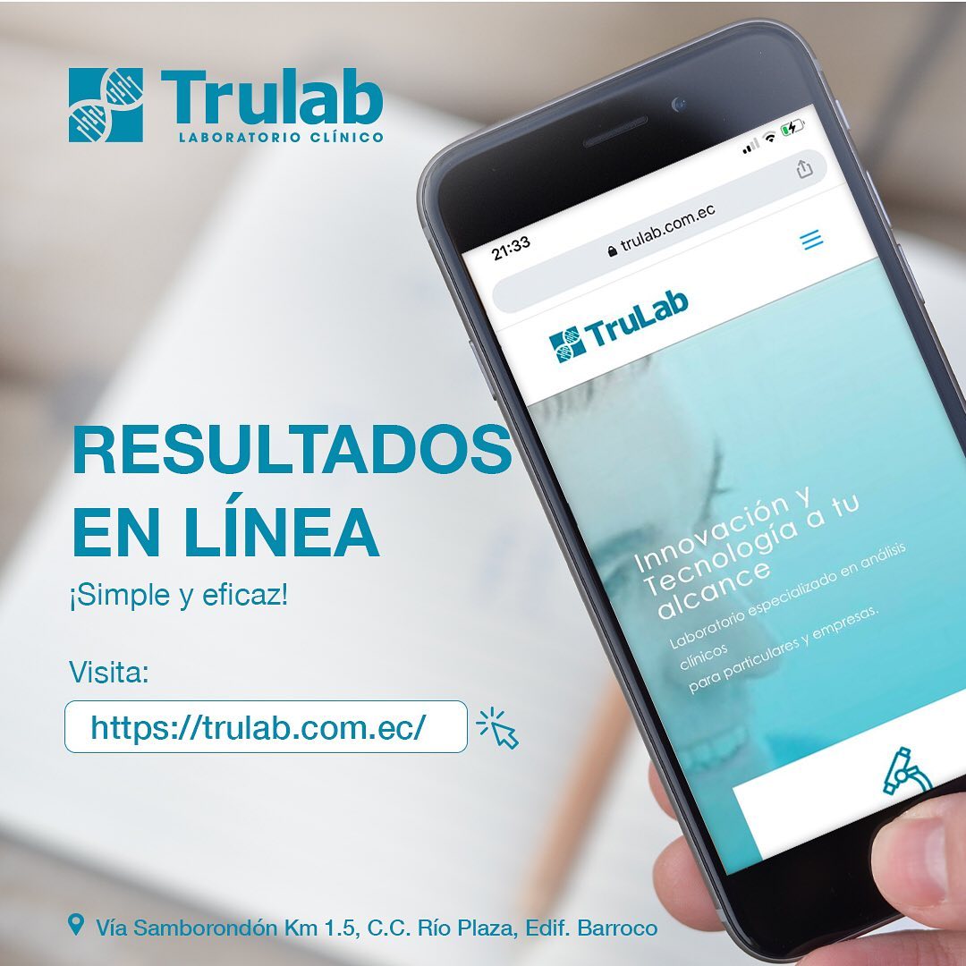 TrulabEcuador - 🧬Para tu seguridad, puedes consultar los...
