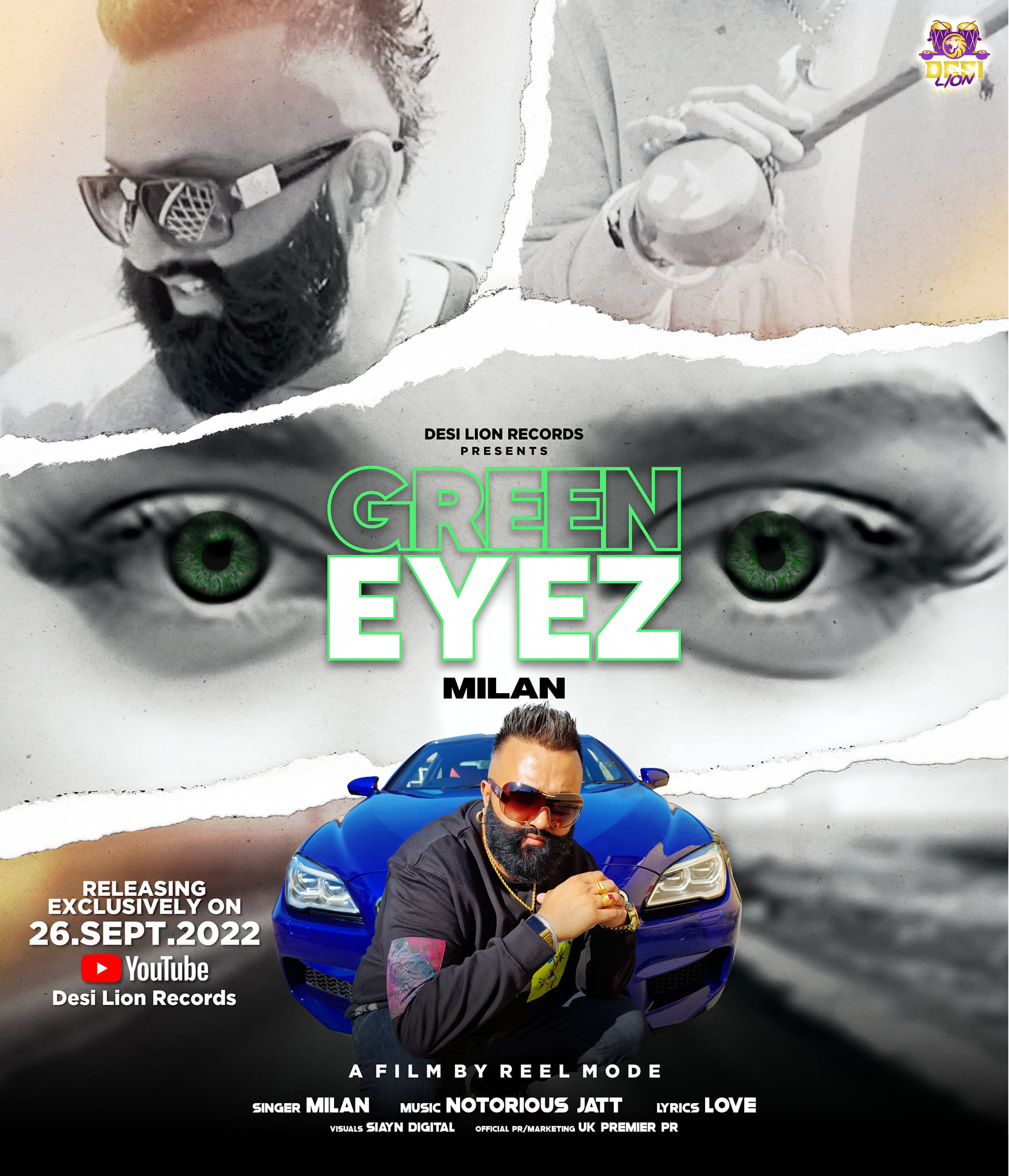 MILAN - artist - ** SO THE SECRETS OUT ** 'GREEN EYEZ' is...