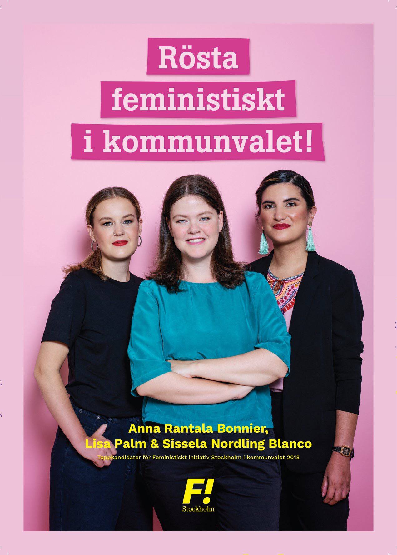 Anna Rantala Bonnier, Feministiskt Initiativ