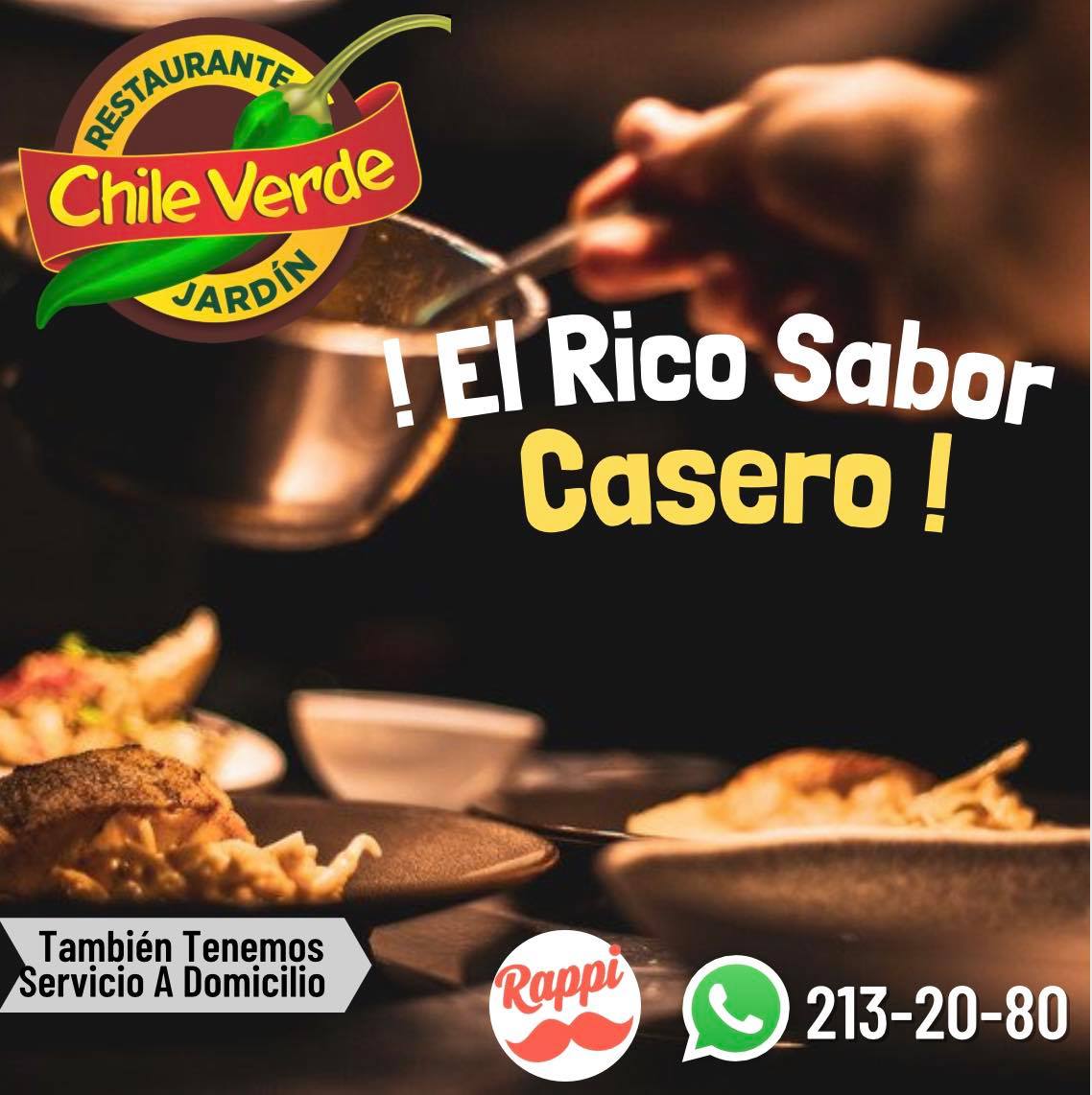 🍽🪴 El Rico Sabor Casero 🍽🪴... - Restaurante Chile Verde | Facebook