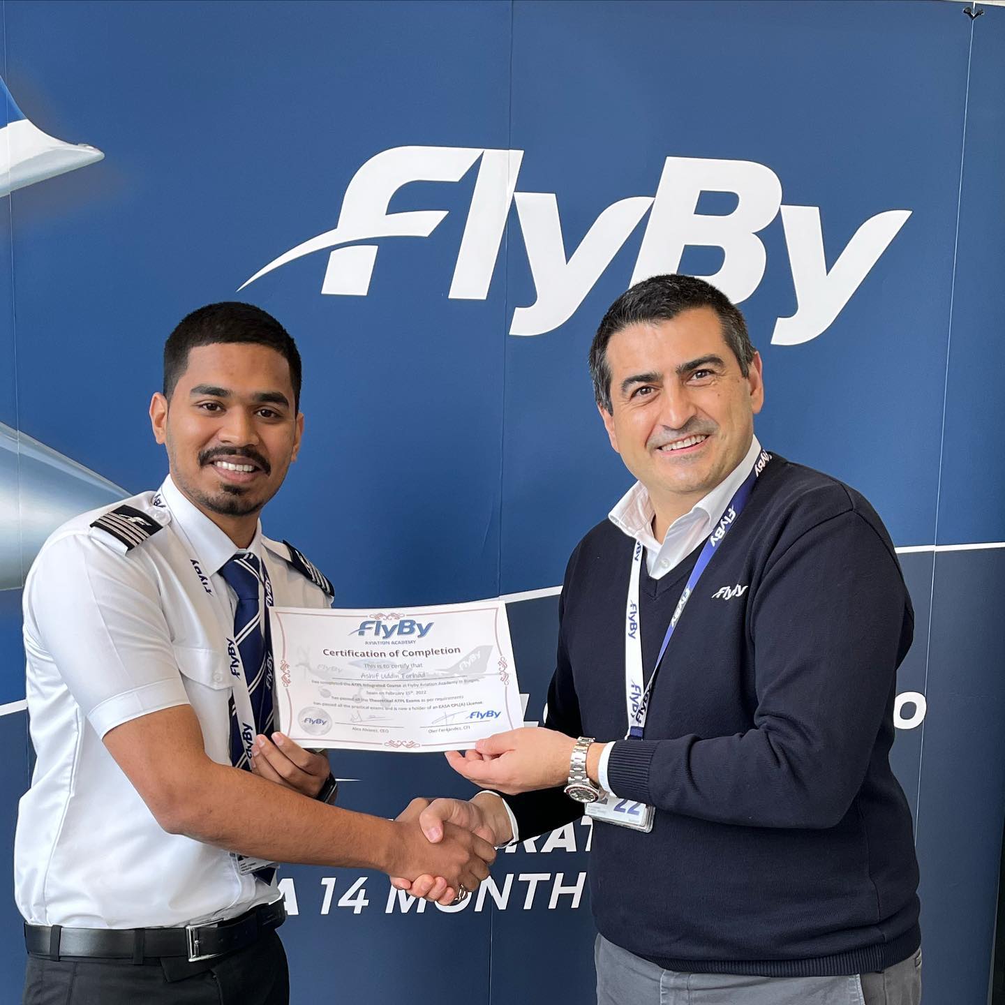 FlyBy - Congratulations to our EASA Integrated student... | Facebook
