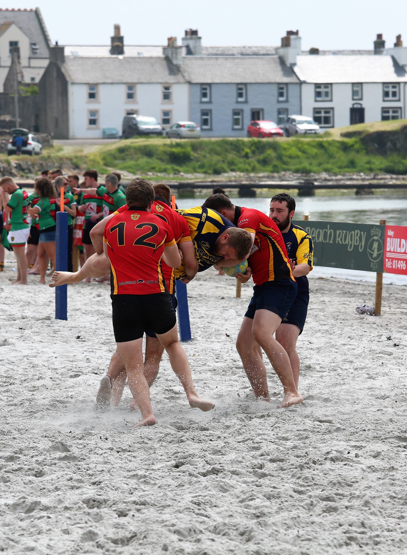 Islay beach rugby