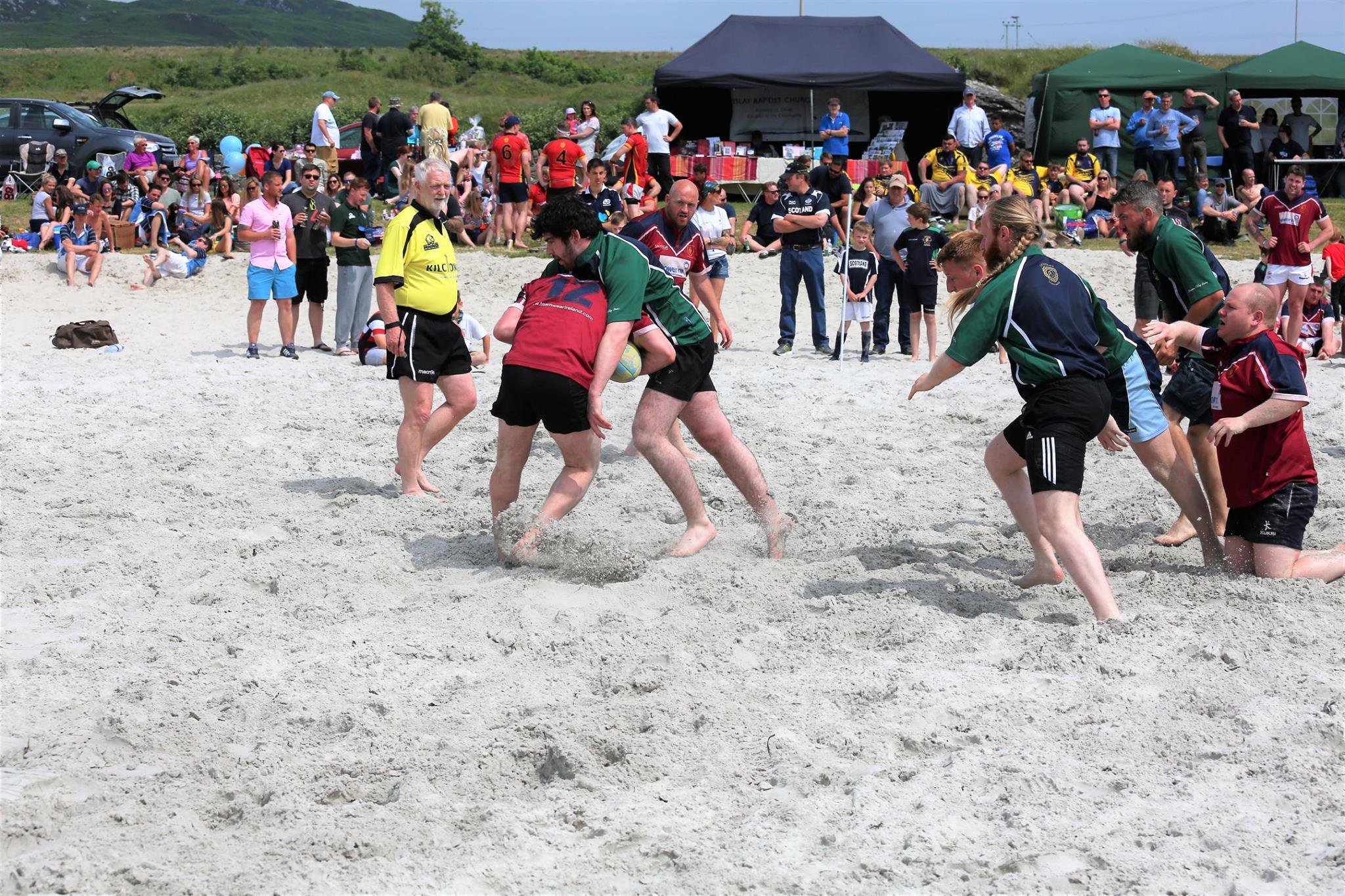 Islay beach rugby