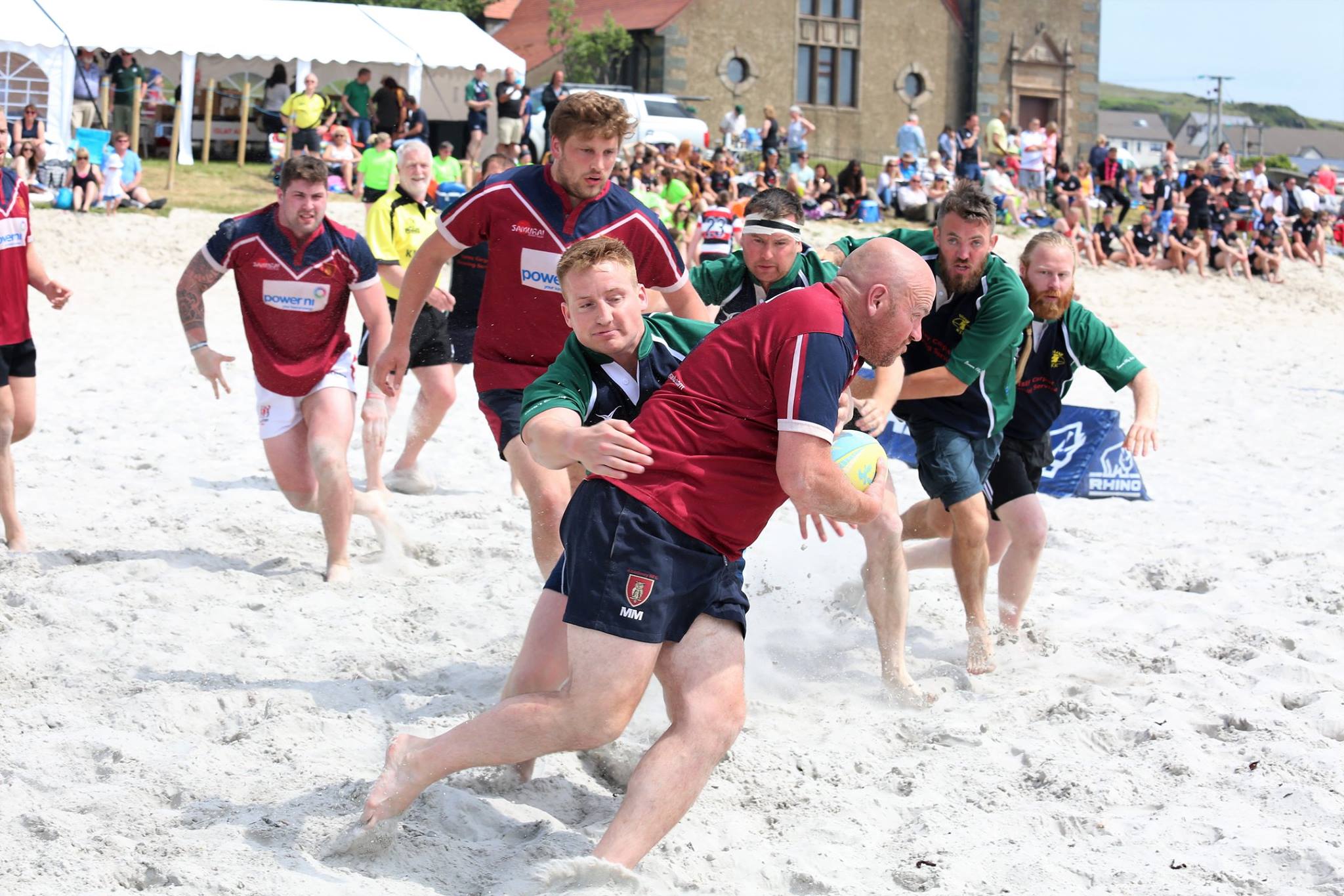 Islay beach rugby