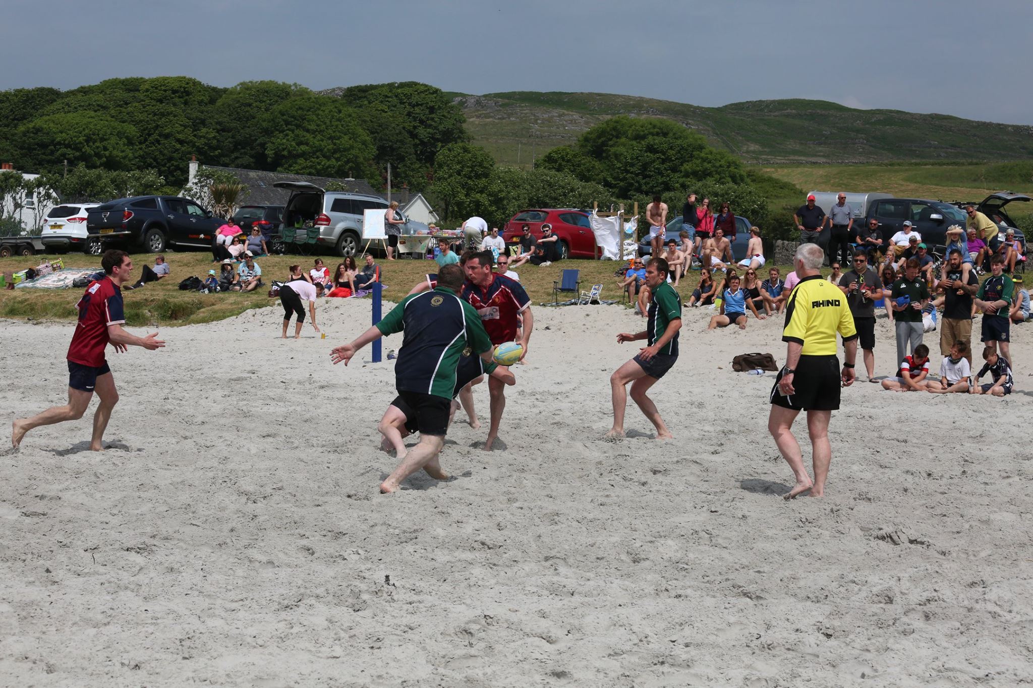 Islay beach rugby