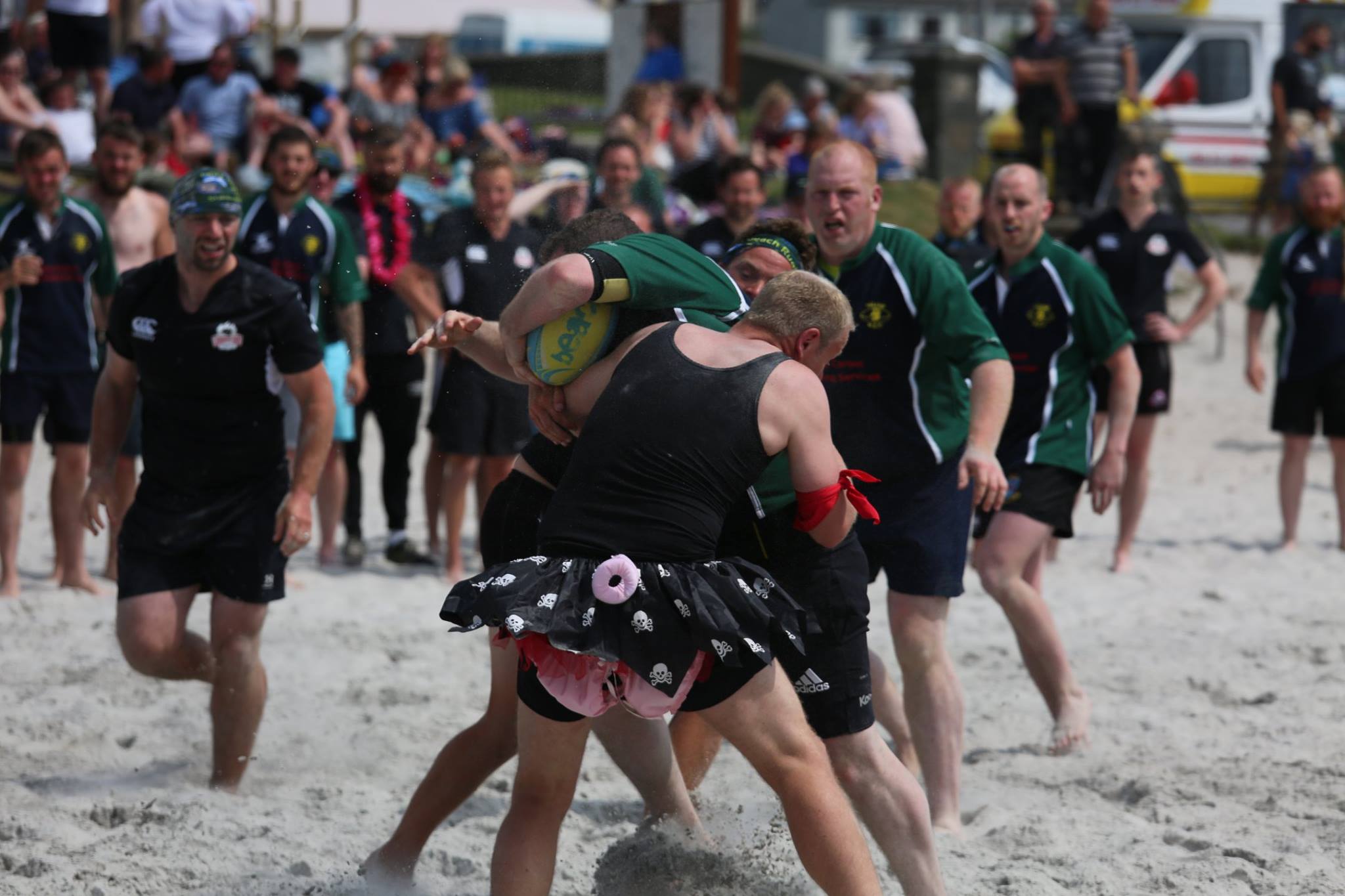 Islay beach rugby