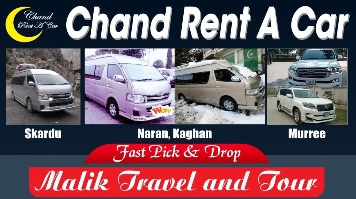 Chand Rent a Car | Lahore