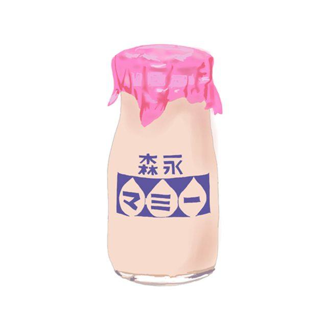 昭和40年代わたしが子供の頃良く飲んだビン入りの乳酸菌飲料 森永