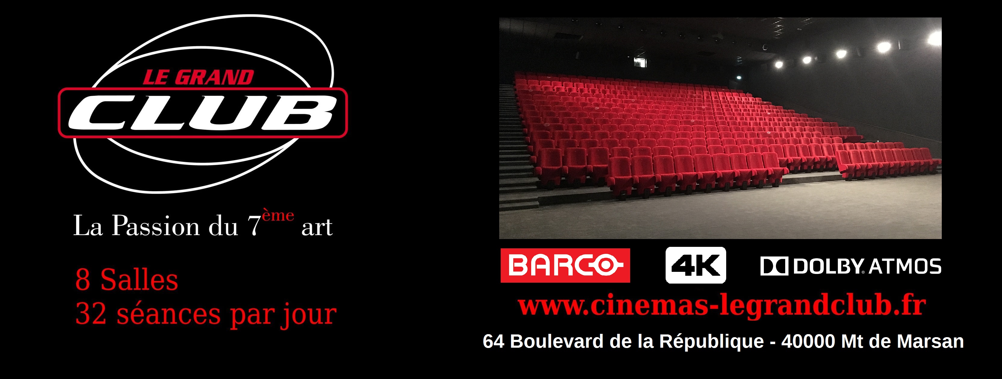 Programme Cinéma Mont De Marsan Le Grand Club