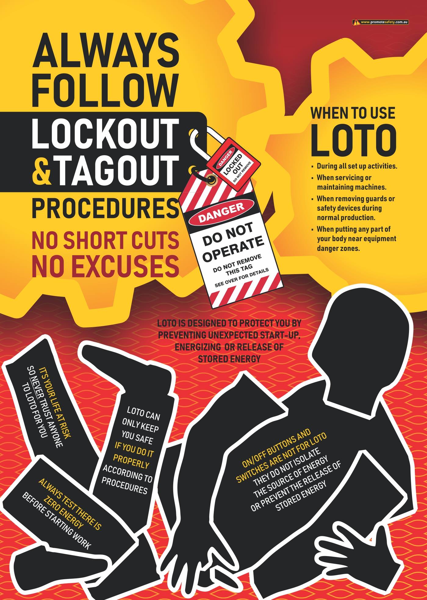 Promote Safety - This new Health & Safety Poster reminds...