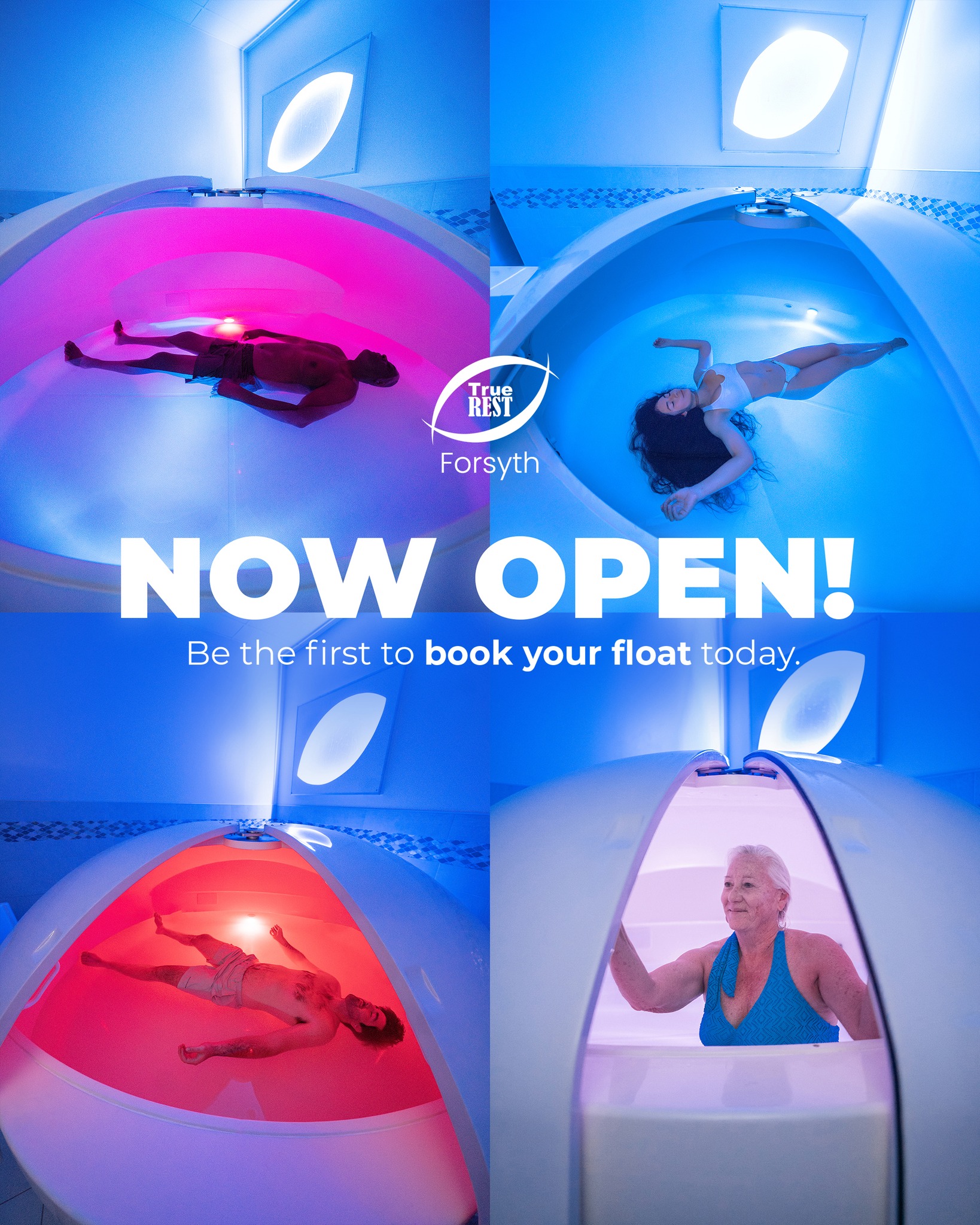 True REST Float Spa • Grand Opening