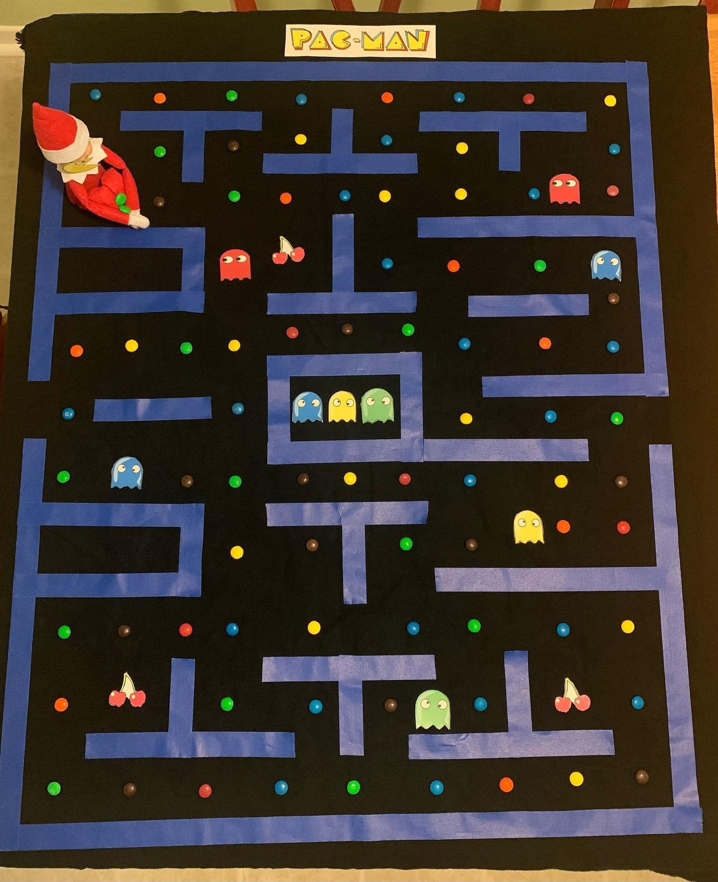 Elfing Around - Elf Ideas 2025 | Elf PacMan this was last years | Facebook