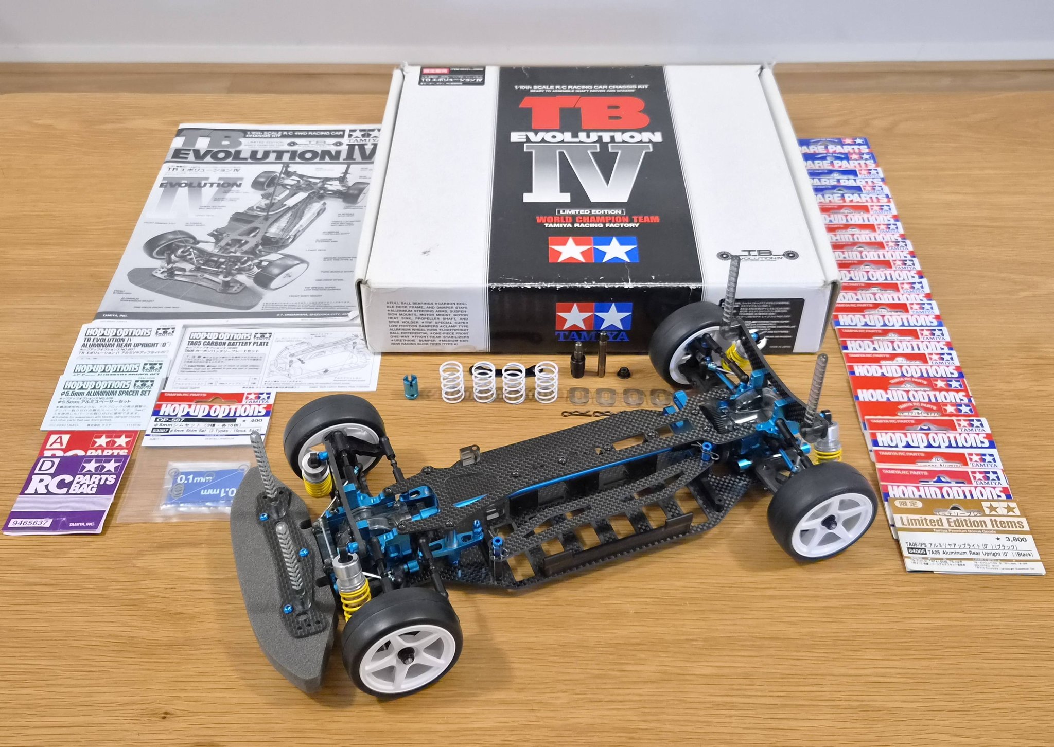 Tamiya TB Evo 3 Surikarn Limited Edition red Tamiya Limited