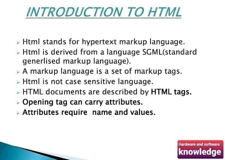 #HTML #Owner join another platform... - Computer Knowledge