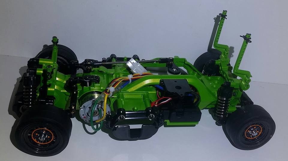 Tamiya NSU TT Jägermeister finished! M-05 Chassis. Carson Tamiya