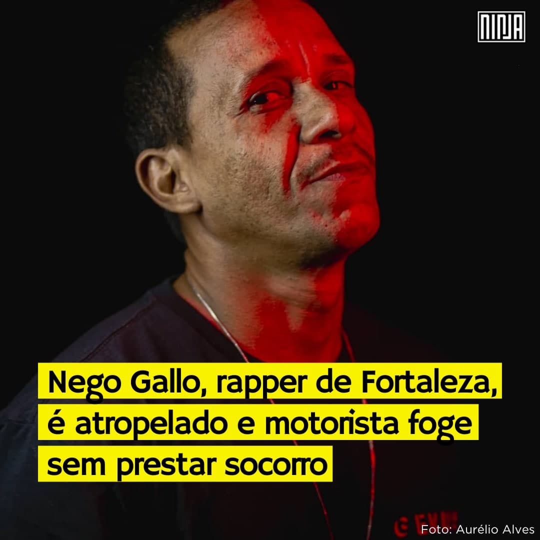 Mídia NINJA - ABSURDO! O rapper Nego Gallo...
