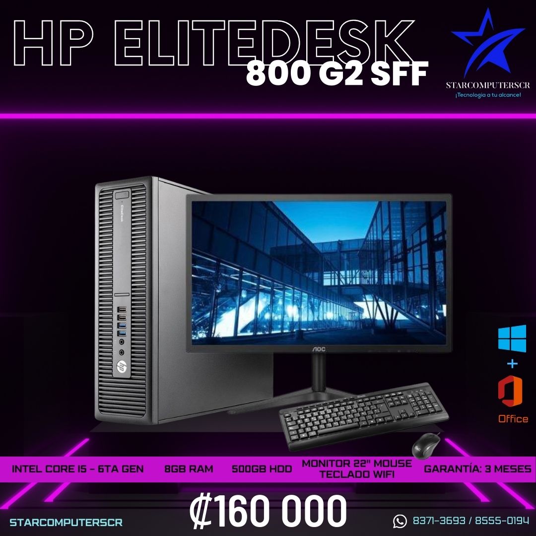Starcomputerscr - HP ELITEDESK 800 G2 SFF ☑️Core i5 -... | Facebook