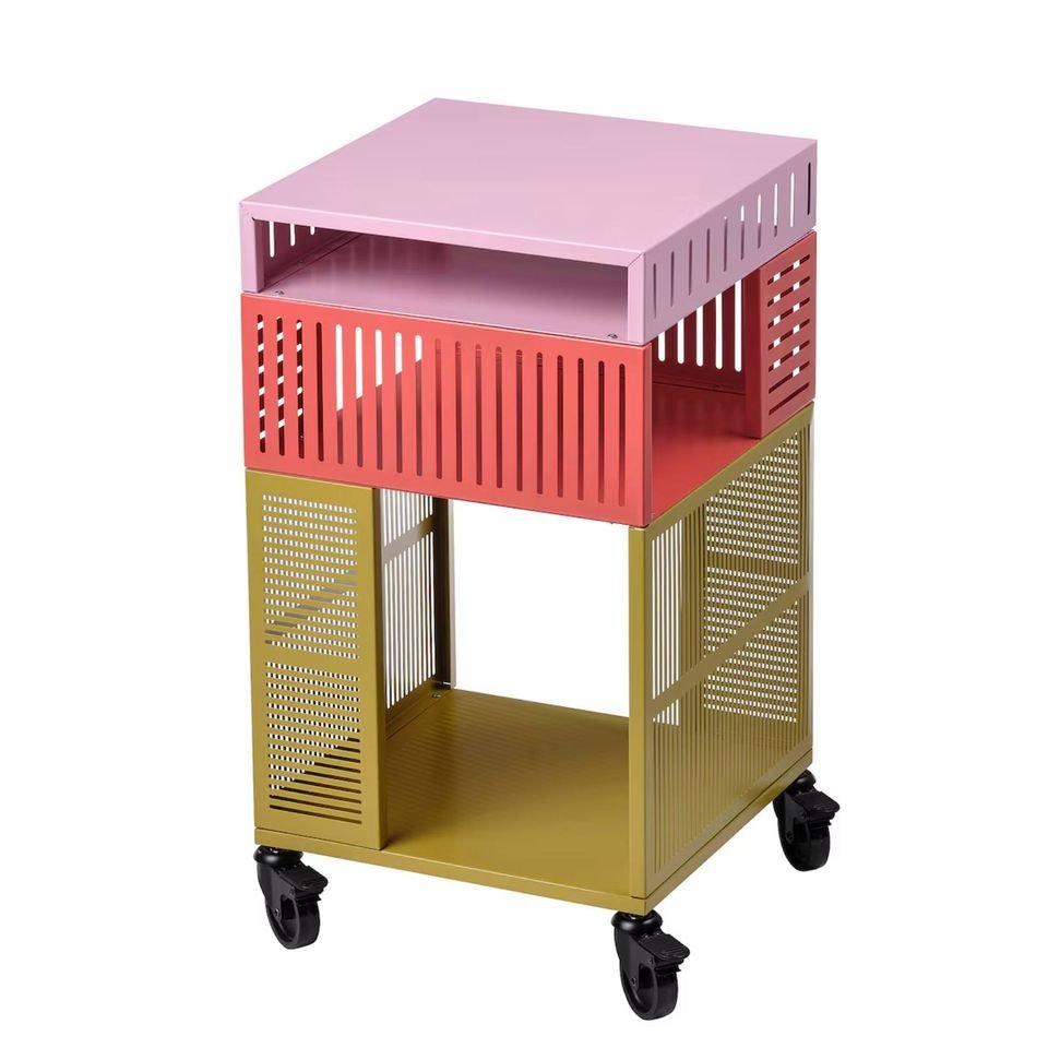 RARE Tesammans Storage Unit, 3-Tiered Rolling Cart - Storage