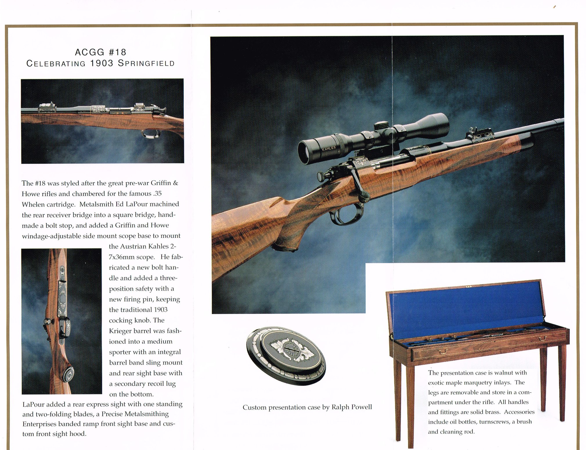 Here is the ACGG #18... - American Custom Gunmakers Guild | Facebook