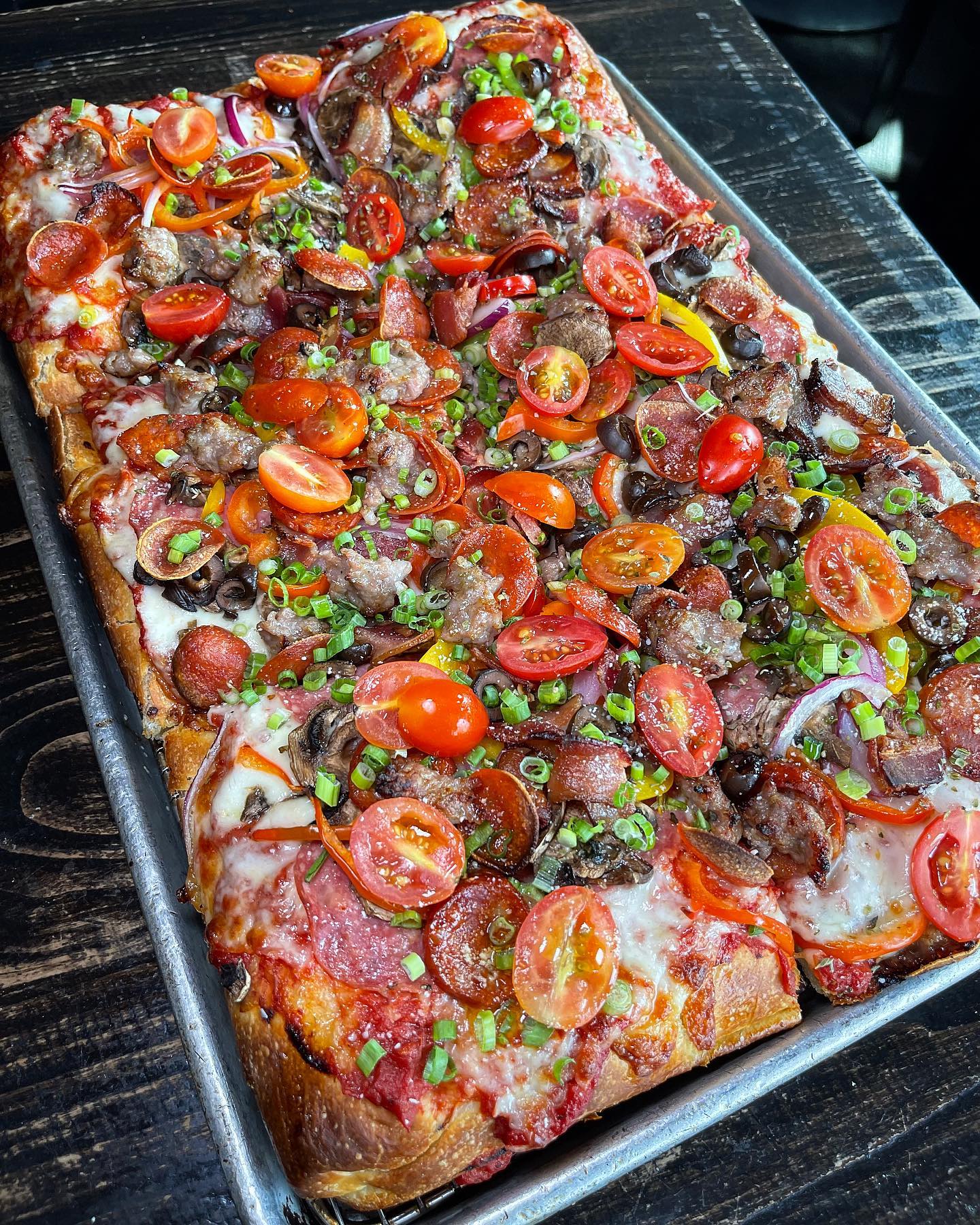 New year’s resolution… eat more 🍕... - Pizza Rock Las Vegas