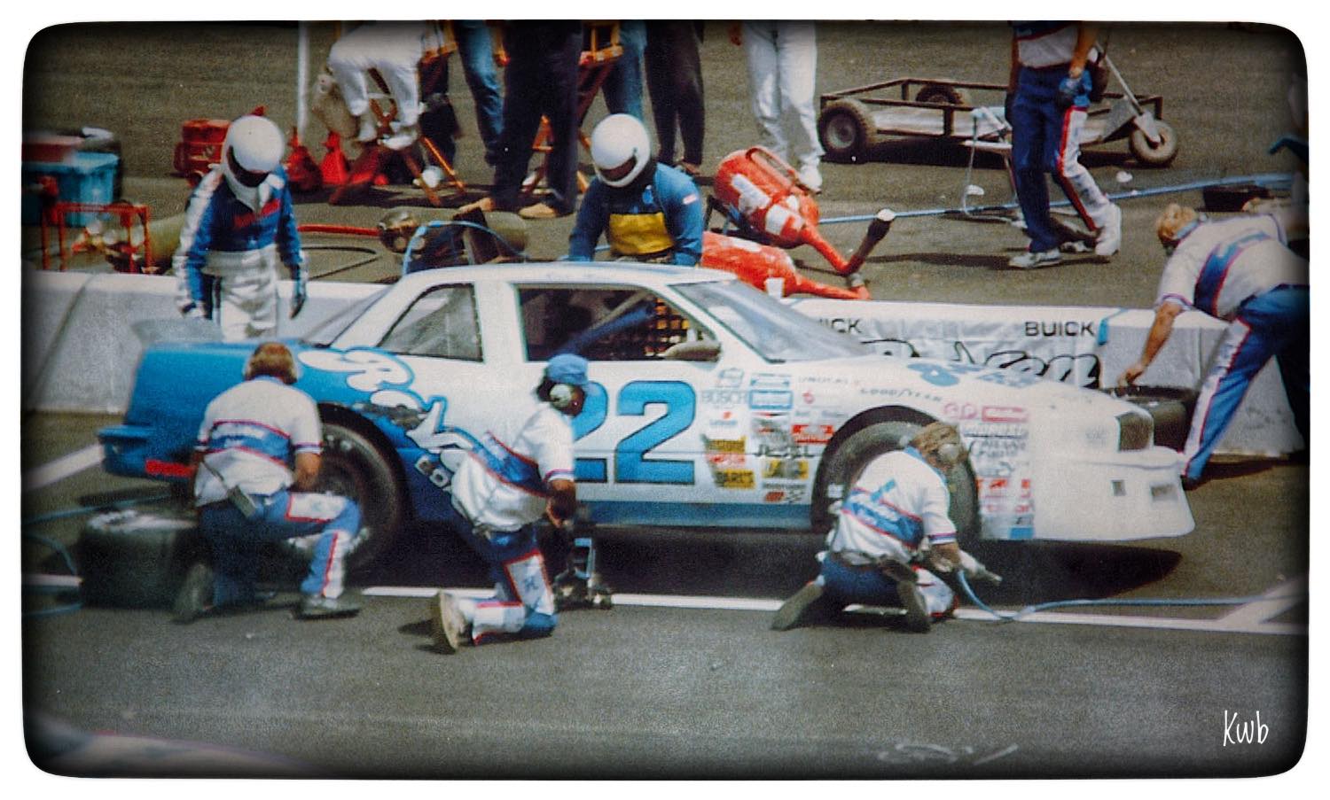 1990 Daytona - Cole Trickle aka Rick Mast with Russ Wheeler aka