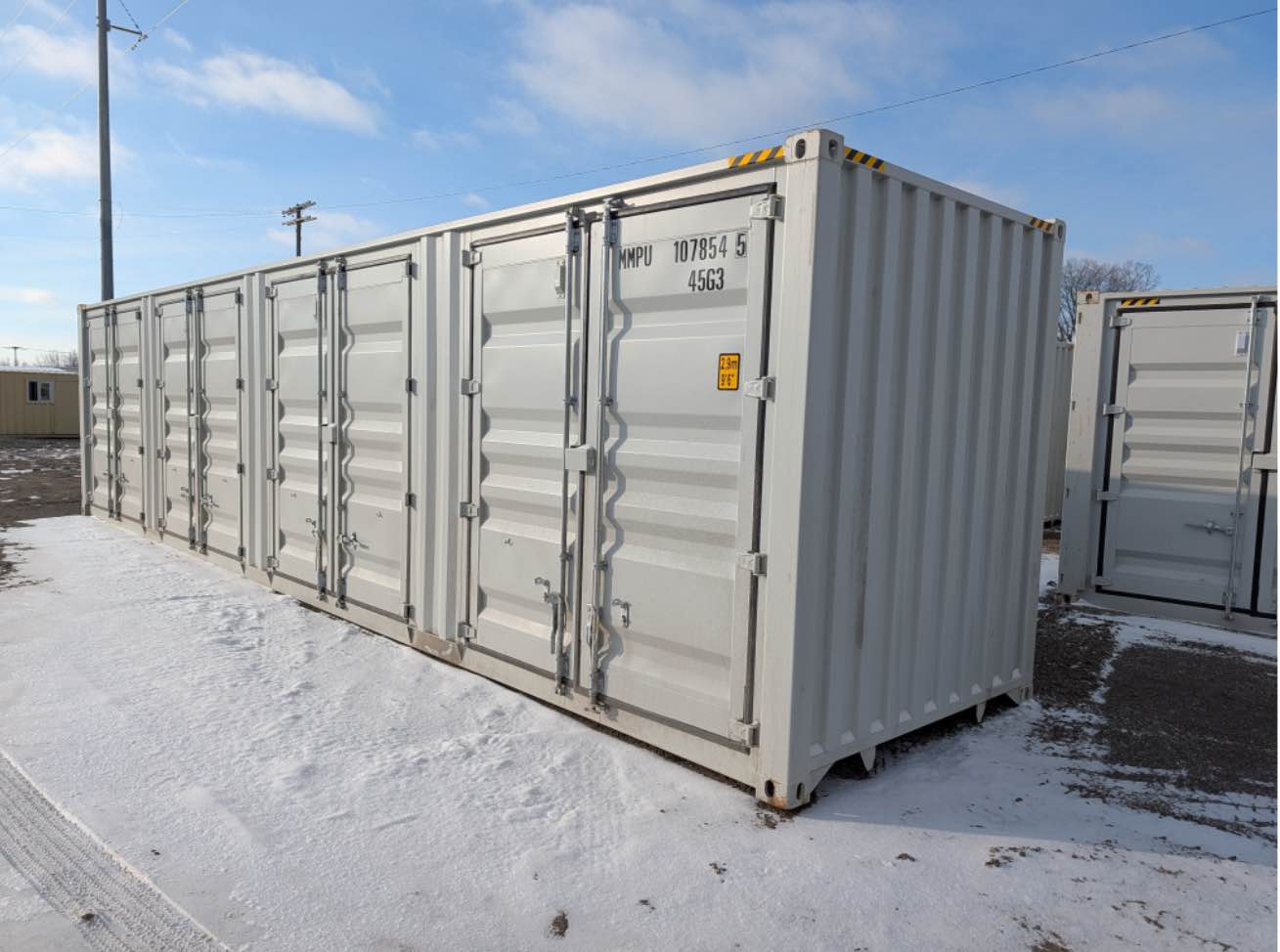 40’ Shipping Container W/ 4 Side Doors - Miscellaneous - Decatur ...